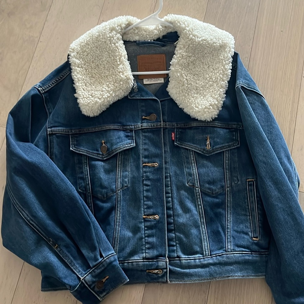 Levi’s Removeable Fur Collar Jacket - image 1